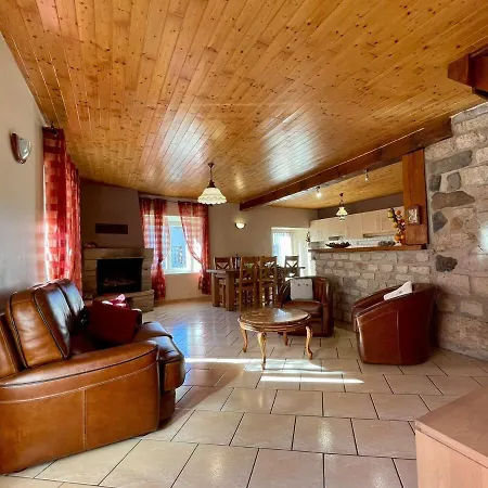 Nyaraló Chaleureux Avec Cheminee Pres Du Puy-en-velay, Ideal Pour Familles Et Sejours Professionnels - Fr-1-582-349 *